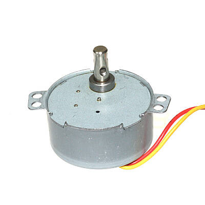 49-KTYZ 15 rpm 4W AC Senkron Motor - Tek Yön - Keskinler