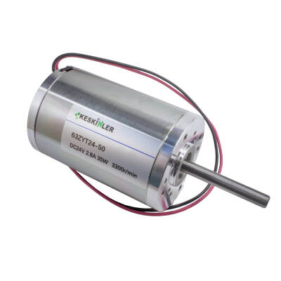 63ZYT24-50 24V 2.8A 50W 3300RPM DC Motor - 2