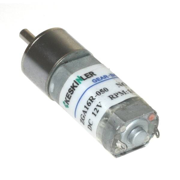 KGA-16 12V 1500Rpm Redüktörlü Dc Motor - 1
