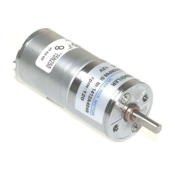 KGA-25 12V 135Rpm Redüktörlü Dc Motor - 2