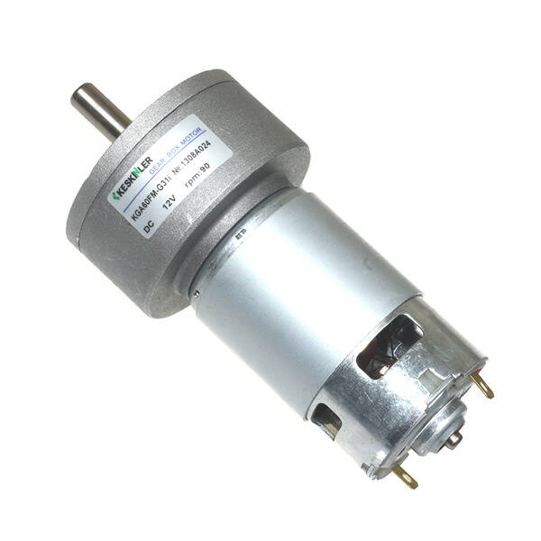 KGA-60 12V 90Rpm Redüktörlü Dc Motor - 1