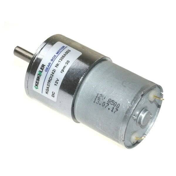 KGB-37 24V 3.5Rpm Redüktörlü Dc Motor - 1