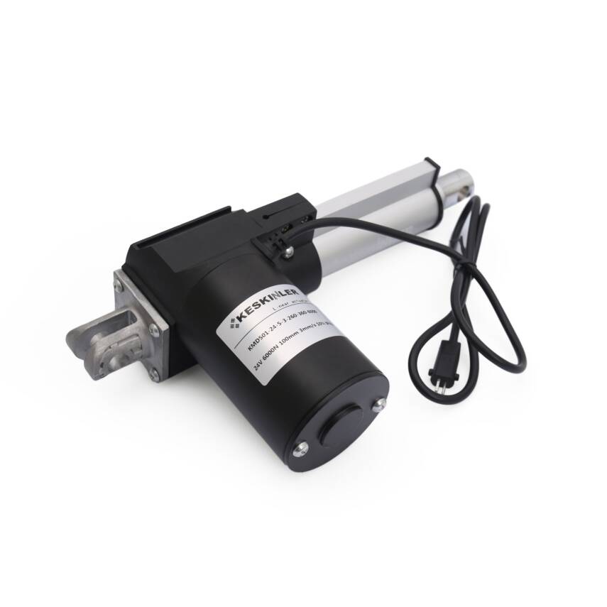 KMD501 24V 100mm 6000N Lineer Aktüatör | Güçlü ve Kompakt Motor - 2