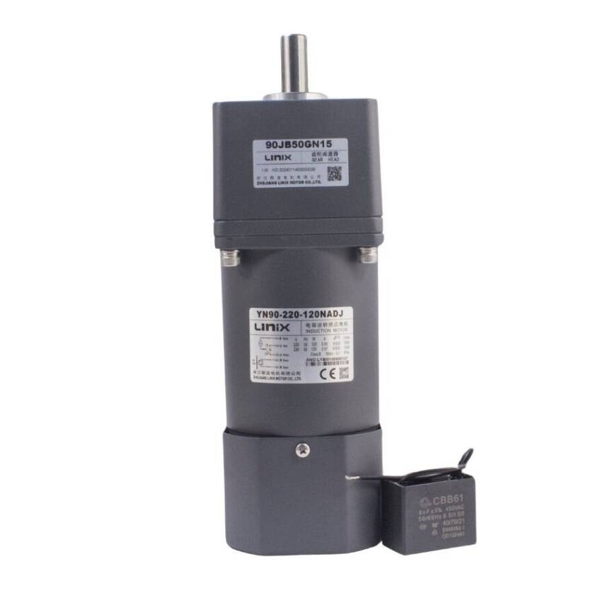 YN90-220-120 220V 26RPM Brake AC Motor - 90JB50GN - 1