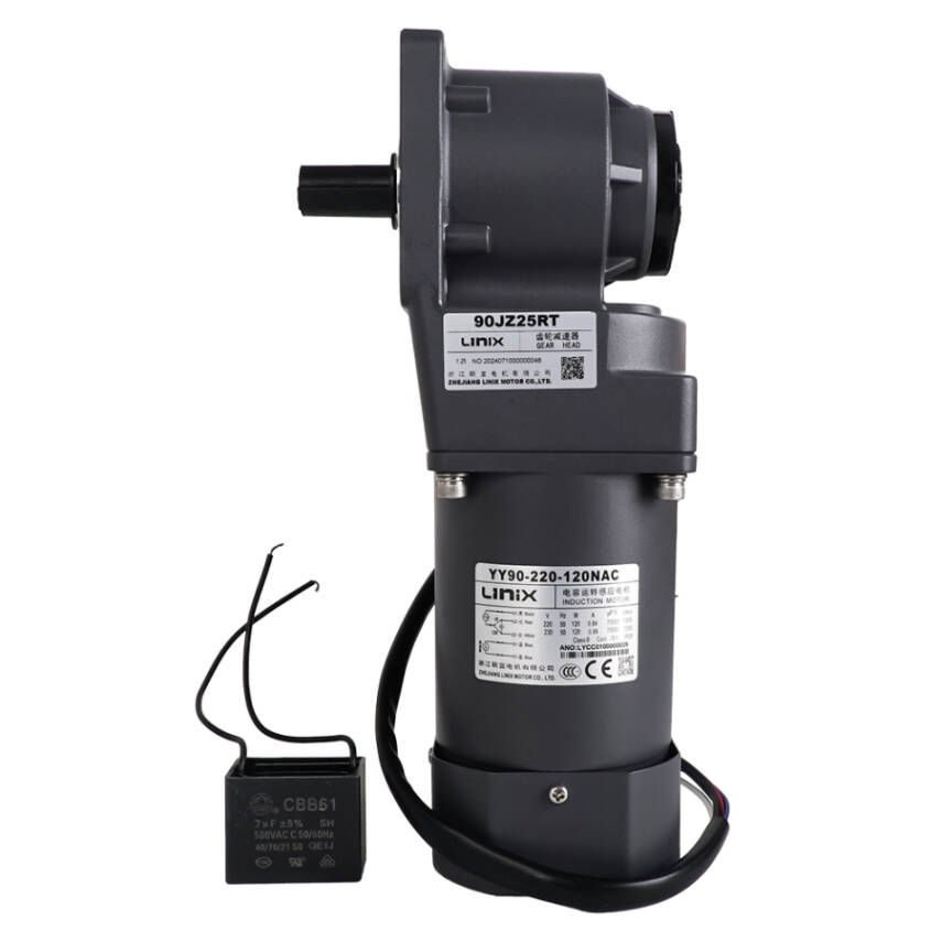 YY90-220-120 220V 120W 52 RPM 90C AC Motor - 2
