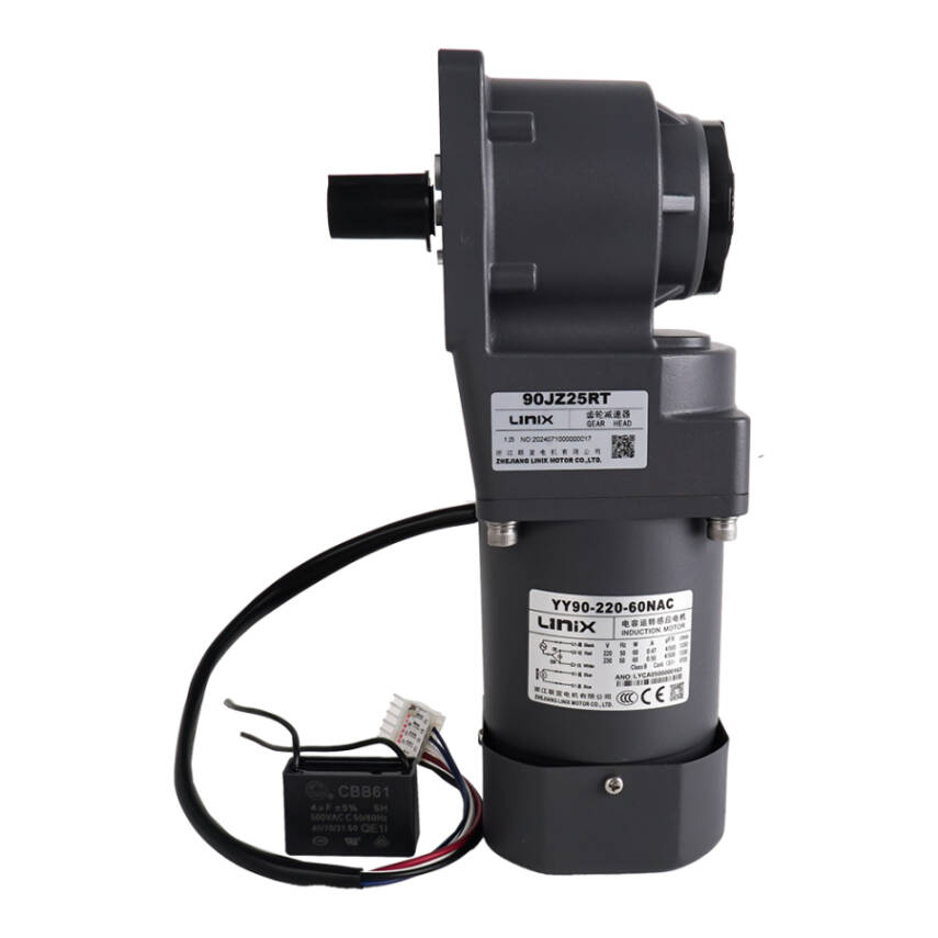 YY90-220-60 220V 60W 52RPM 90C AC Motor - 2